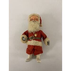 Vintage Santa Claus Doll Christmas Decoration Ornaments Free Standing